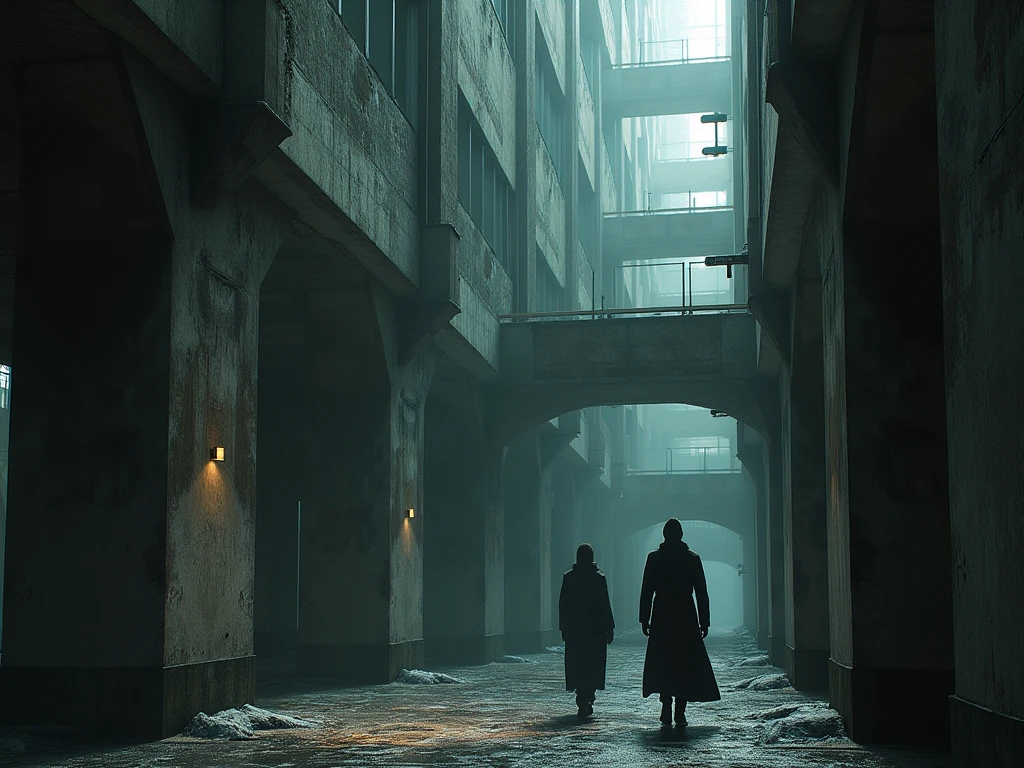 Hidden urban location with unique architecture and ambiance